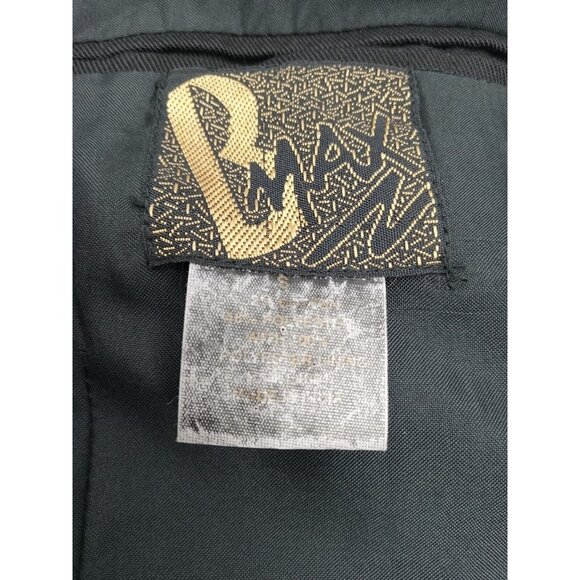 Vintage B Max Women Black Double Breasted Blazer Small Beautiful Design On Slvs - Picture 11 of 14